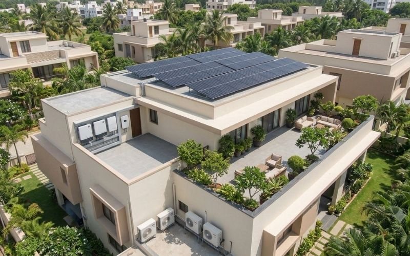 5 to 7 kW premium residential solar system