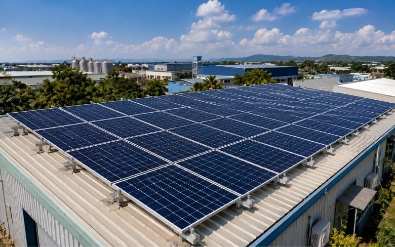 Commercial rooftop solar